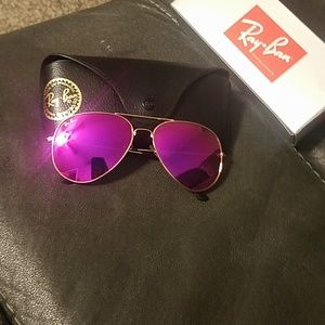 Purple Ray Ban